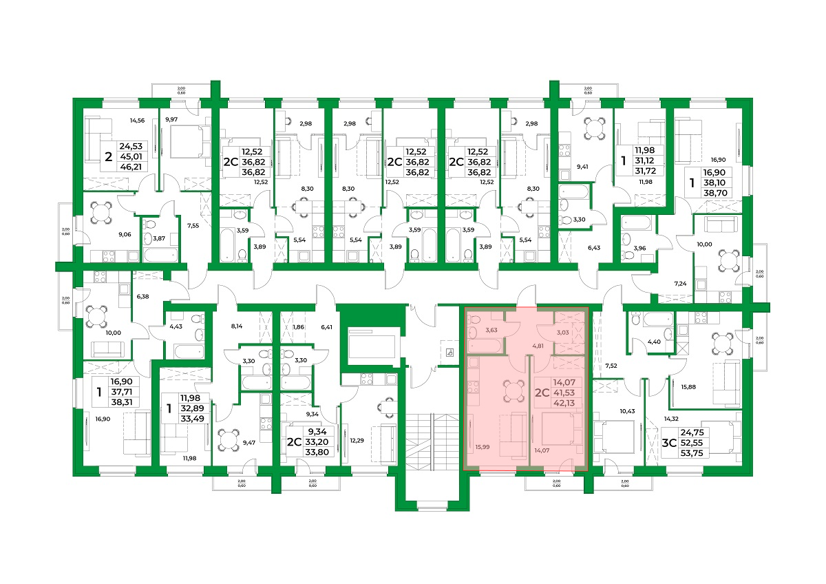 Купить квартиру в ЖК «Михайловка Green Place» в Уфе | Продажа квартир от  застройщика ГК «Жилой квартал»